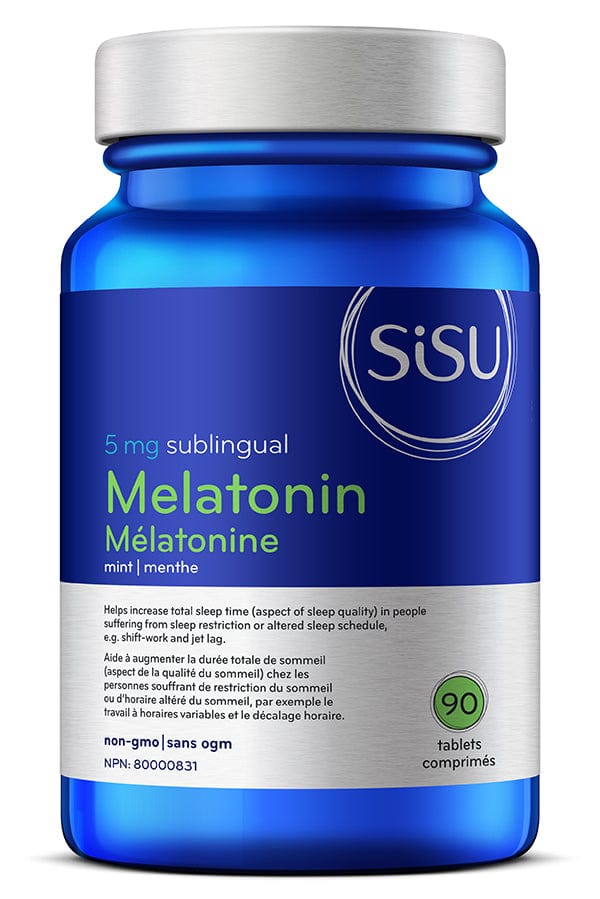 SISU Suppléments Mélatonine (5mg-comprimés sublinguals-menthe) 90comp