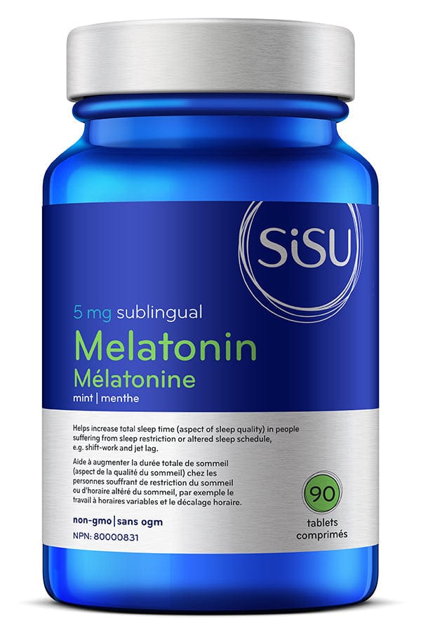 SISU Suppléments Mélatonine (5mg-comprimés sublinguals-menthe) 90comp