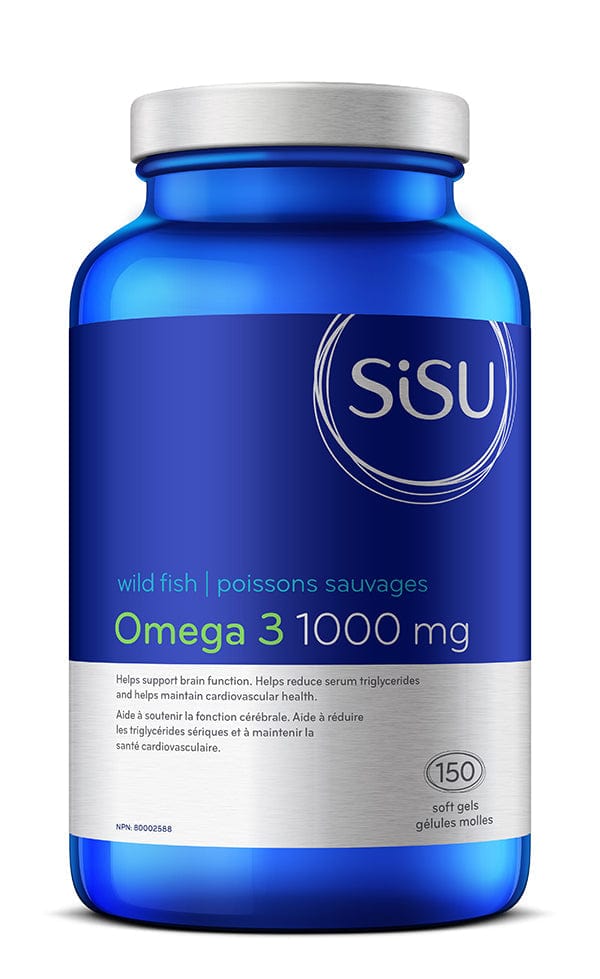 SISU Suppléments Omega 3 1000mg 150gel