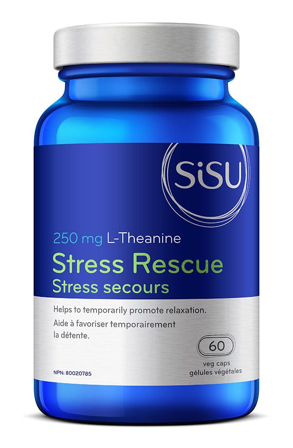SISU Suppléments Stress secours 250 mg (L-Theanine) 60vcaps