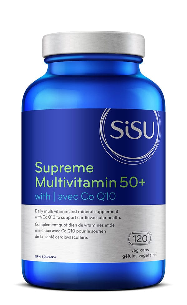 SISU Suppléments Suprême multivitamines 50+ 120vcaps