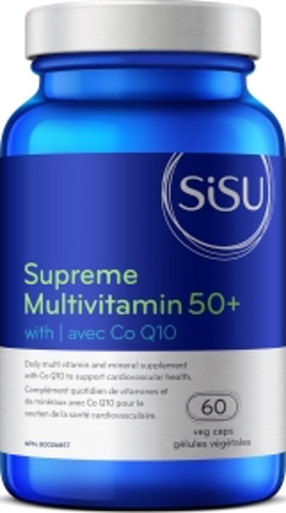 SISU Suppléments Suprême multivitamines 50+ 60vcaps