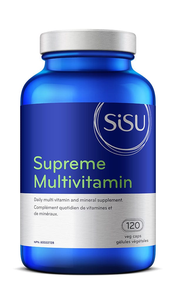 SISU Suppléments Suprême multivitamines (avec fer) 120vcaps