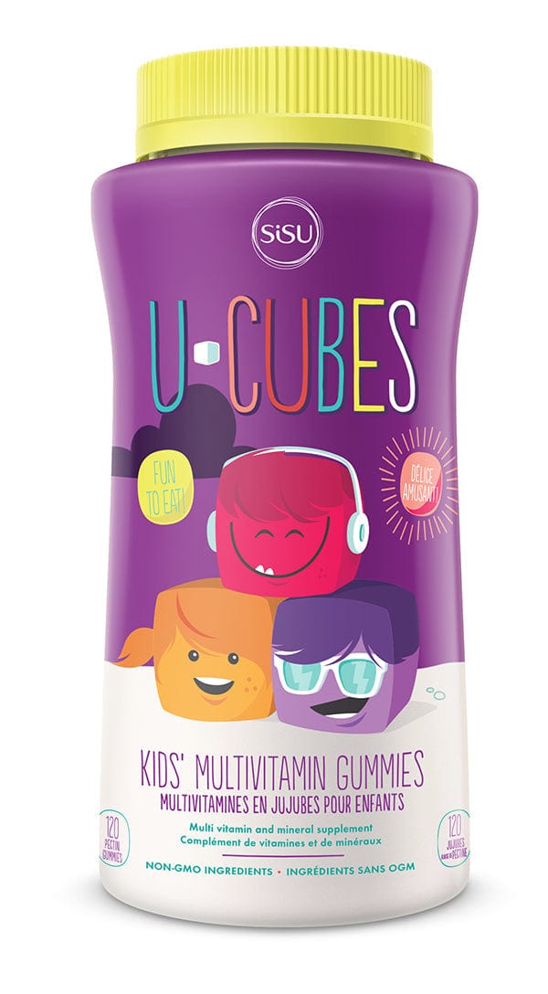 SISU Suppléments U-cubes (multivitamines pour enfants) 120jujubes