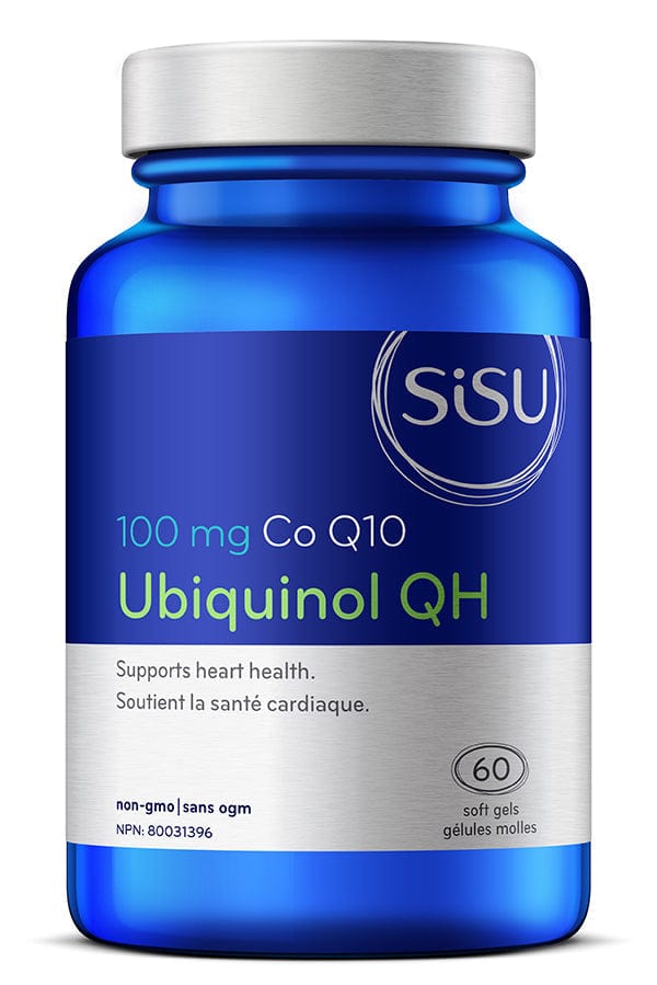 SISU Suppléments Ubiquinol QH (100mg) 60gel