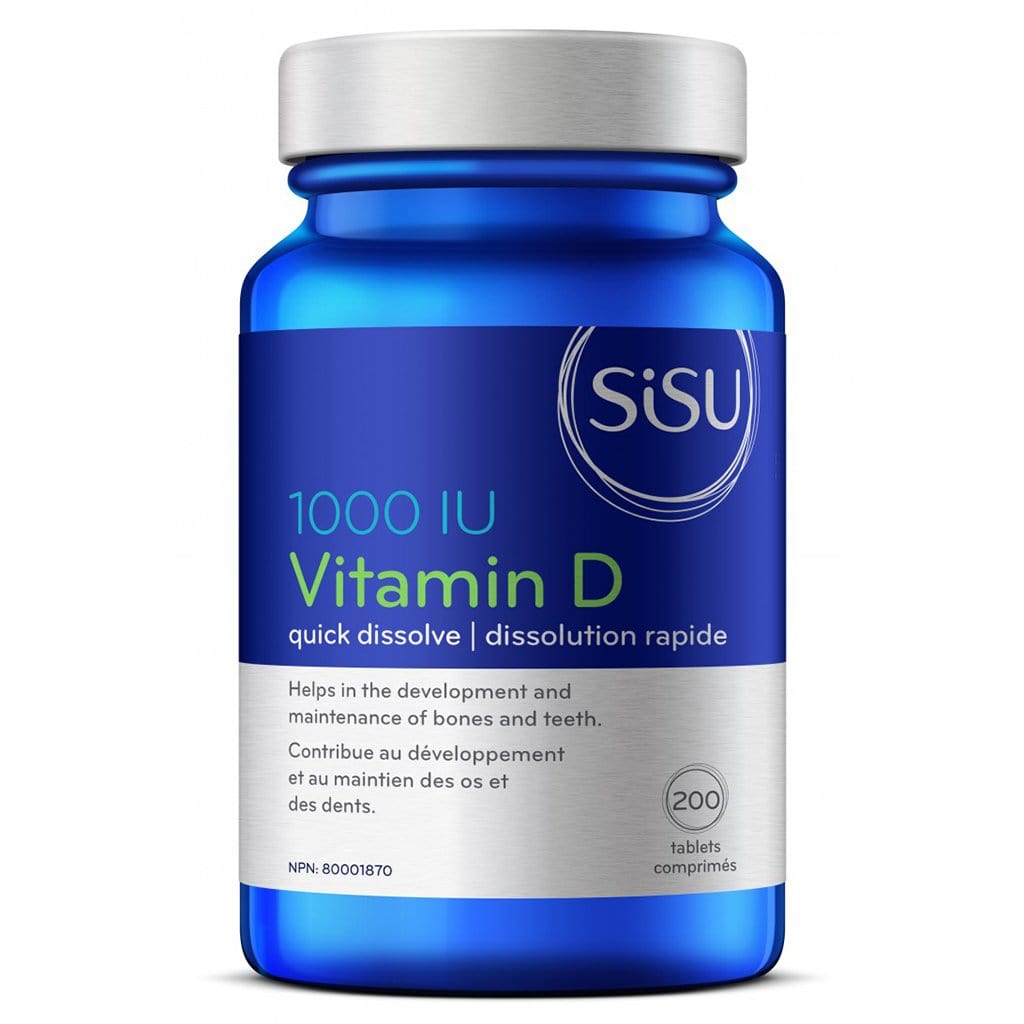 SISU Suppléments Vitamine D3 (1000 U.I.) 200comp