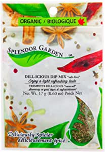 SPLENDOR GARDEN Épicerie Trempette dill-icious sans sel bio 17g