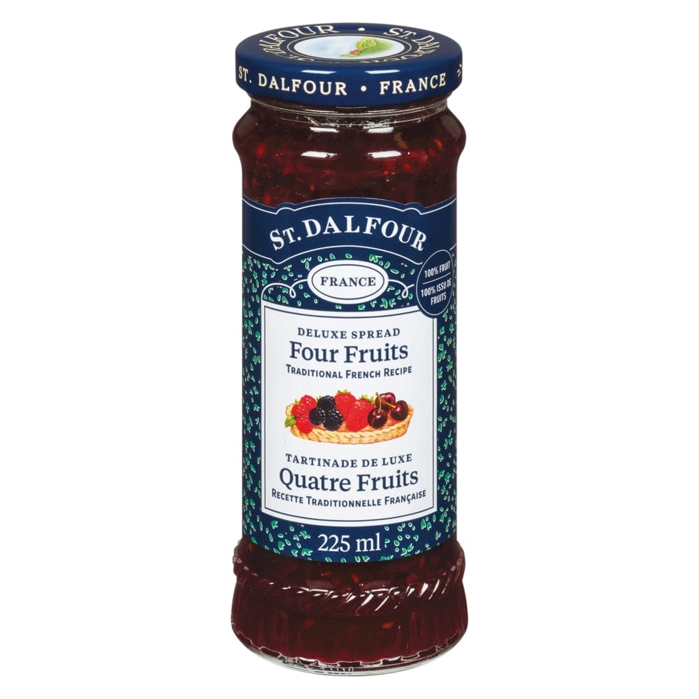 ST-DALFOUR Épicerie Confiture 4 fruits 225ml