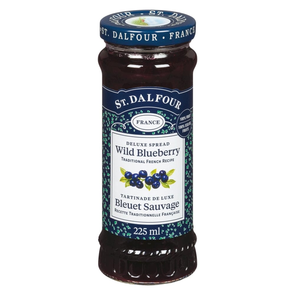 ST-DALFOUR Épicerie Confiture bleuets 225ml
