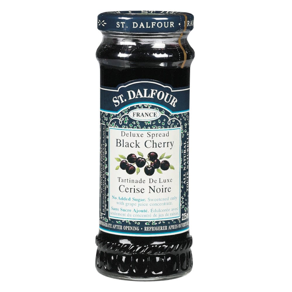 ST-DALFOUR Épicerie Confiture cerises noires 225ml