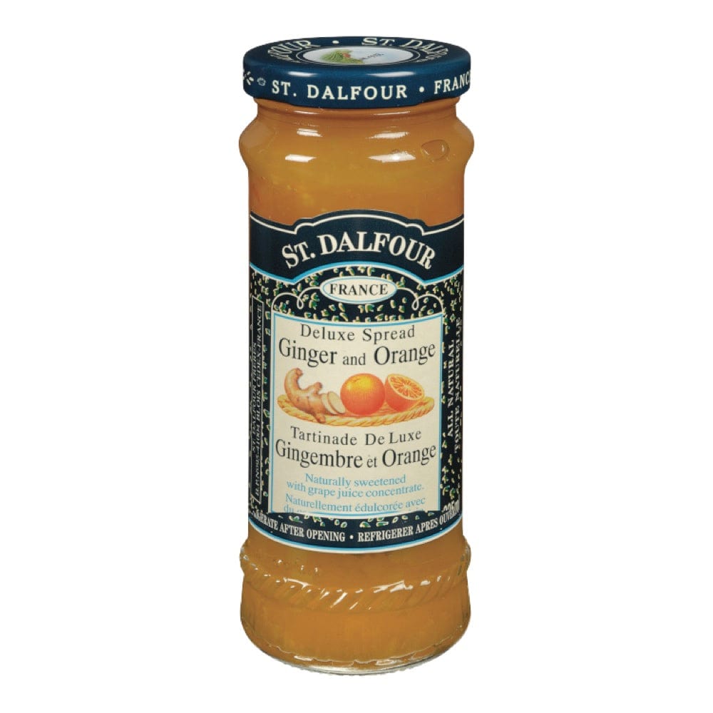 ST-DALFOUR Épicerie Confiture gingembre et oranges 225ml