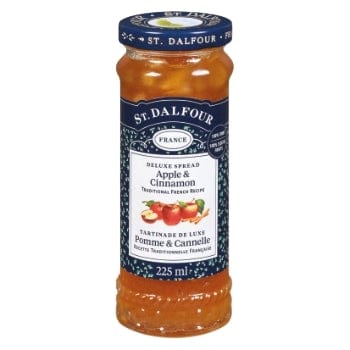 ST-DALFOUR Épicerie Confiture pomme et cannelle 225ml