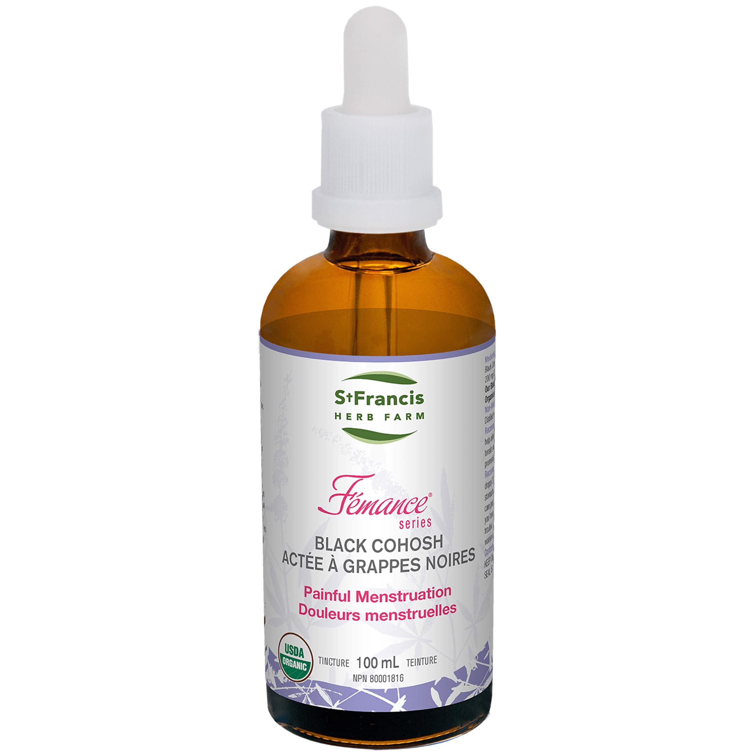 ST-FRANCIS HERB FARM Suppléments Actée à grappes noires (douleurs menstruelles) 100ml