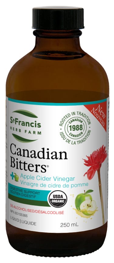 ST-FRANCIS HERB FARM Suppléments Canadian bitters avec cidre de pommes  250ml