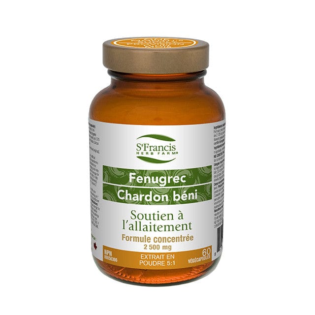 ST-FRANCIS HERB FARM Suppléments Fenugrec / chardon béni (5:1) 2500mg EPS 60vcaps