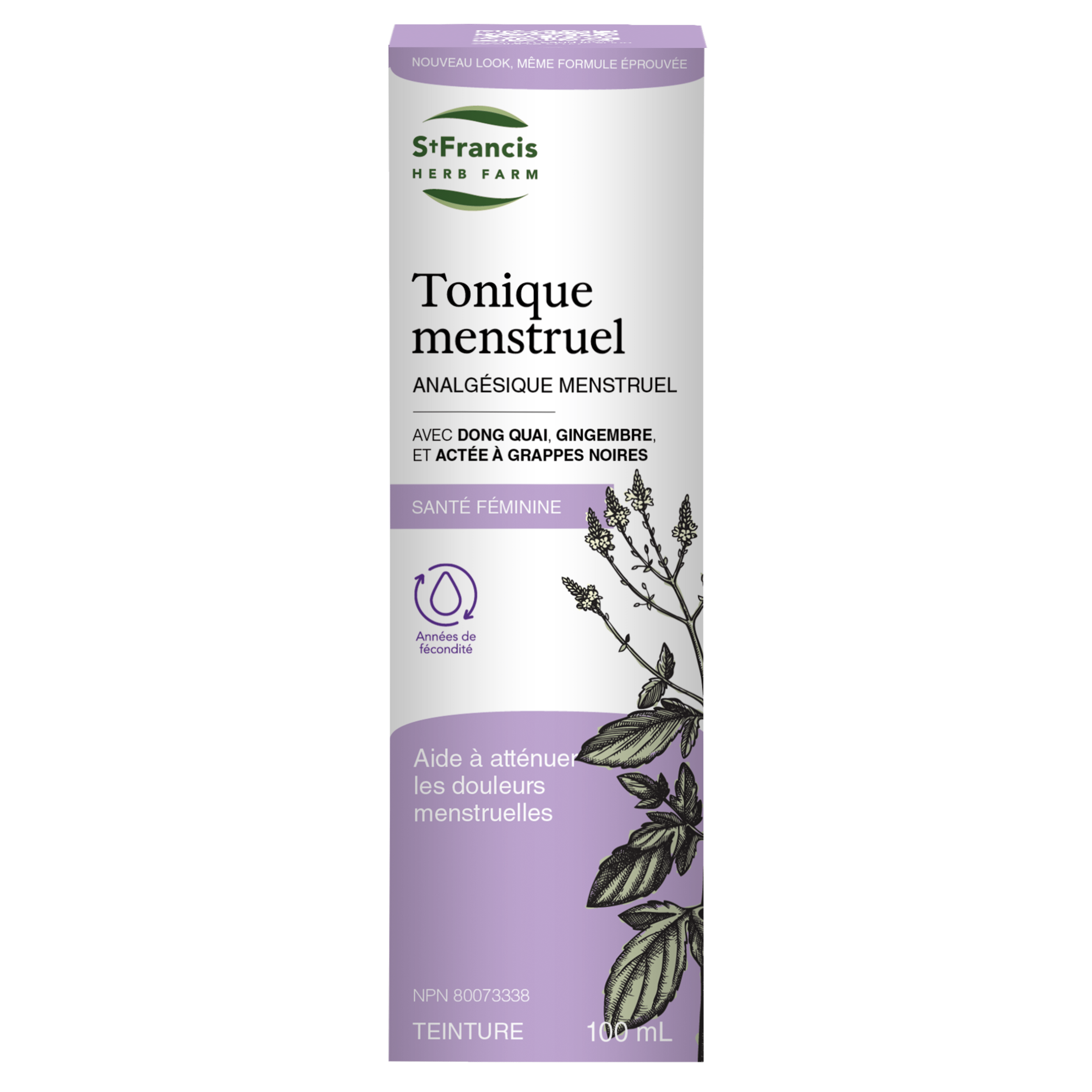 ST-FRANCIS HERB FARM Suppléments Formule au Dong Quai (tonique pour les règles) teinture 100ml