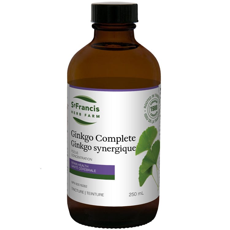 ST-FRANCIS HERB FARM Suppléments Ginkgo synergique (anciennement panloba)    250ml