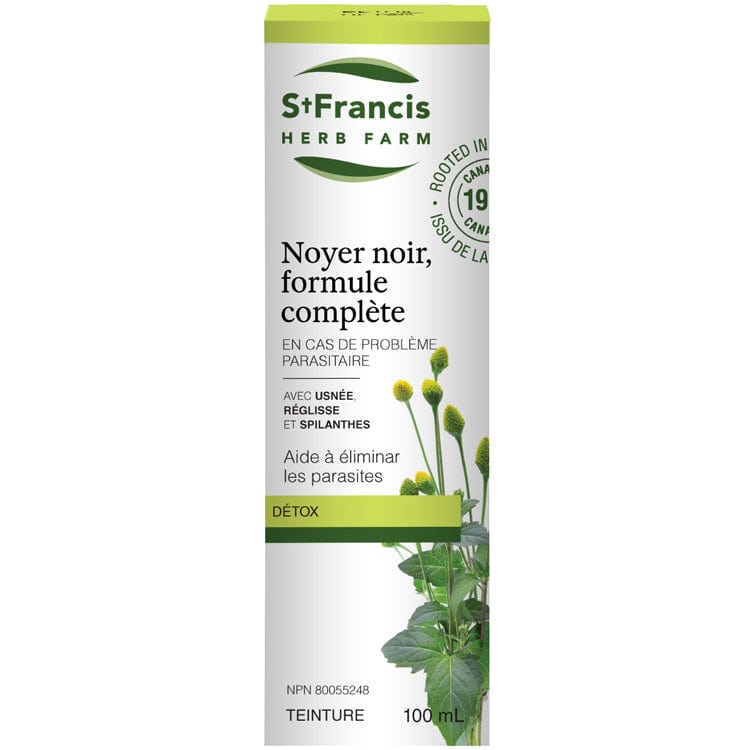 ST-FRANCIS HERB FARM Suppléments Noyer noir formule complète  100ml
