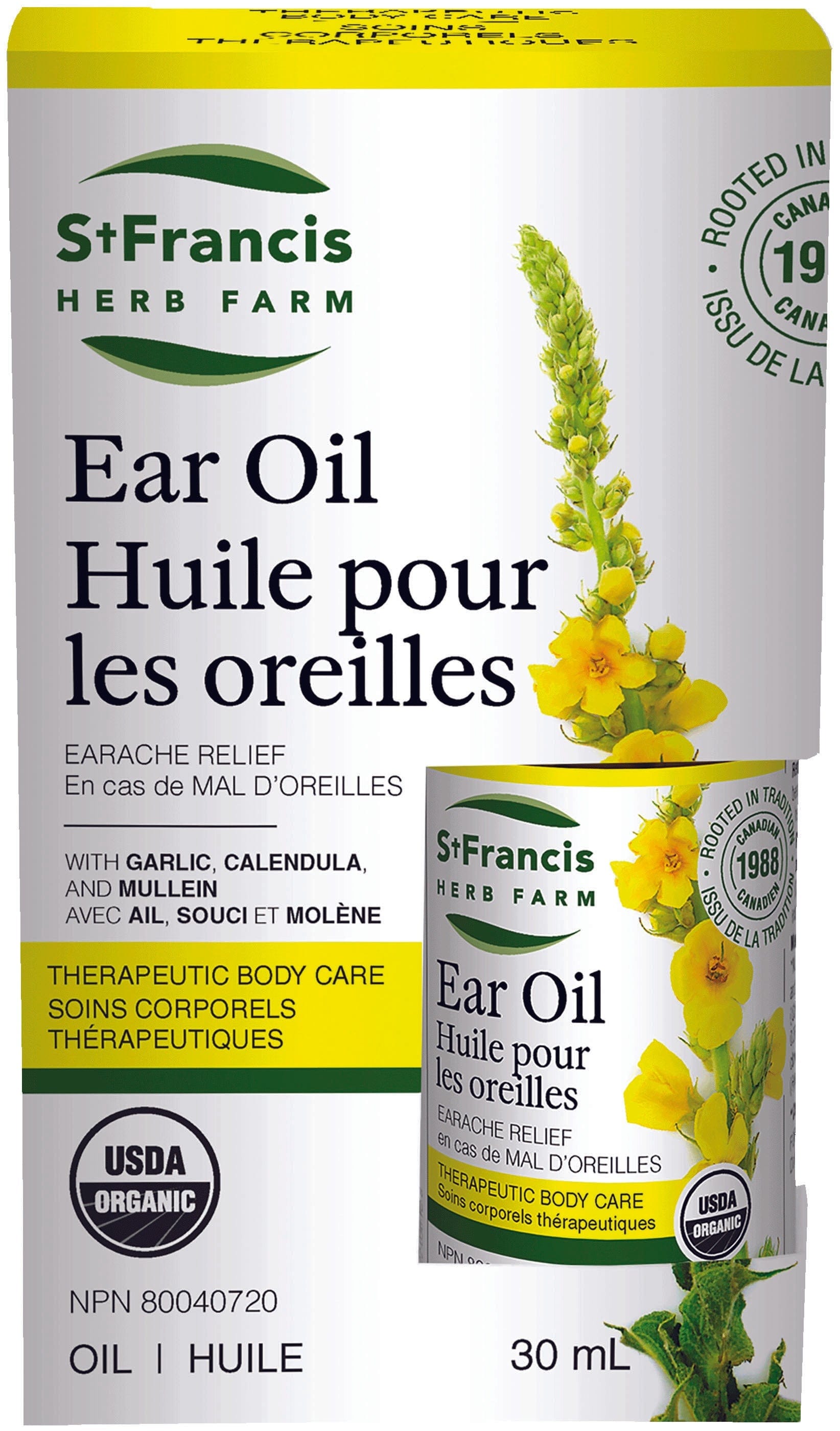 ST-FRANCIS HERB FARM Suppléments Pour les oreilles (soulage les mots d'oreilles) 30ml