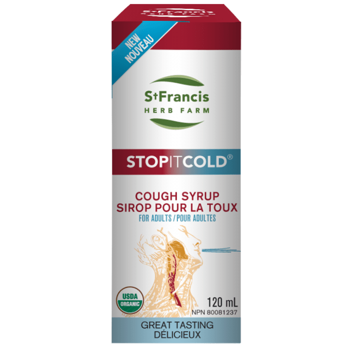 ST-FRANCIS HERB FARM Suppléments Sirop pour la toux adultes 120ml