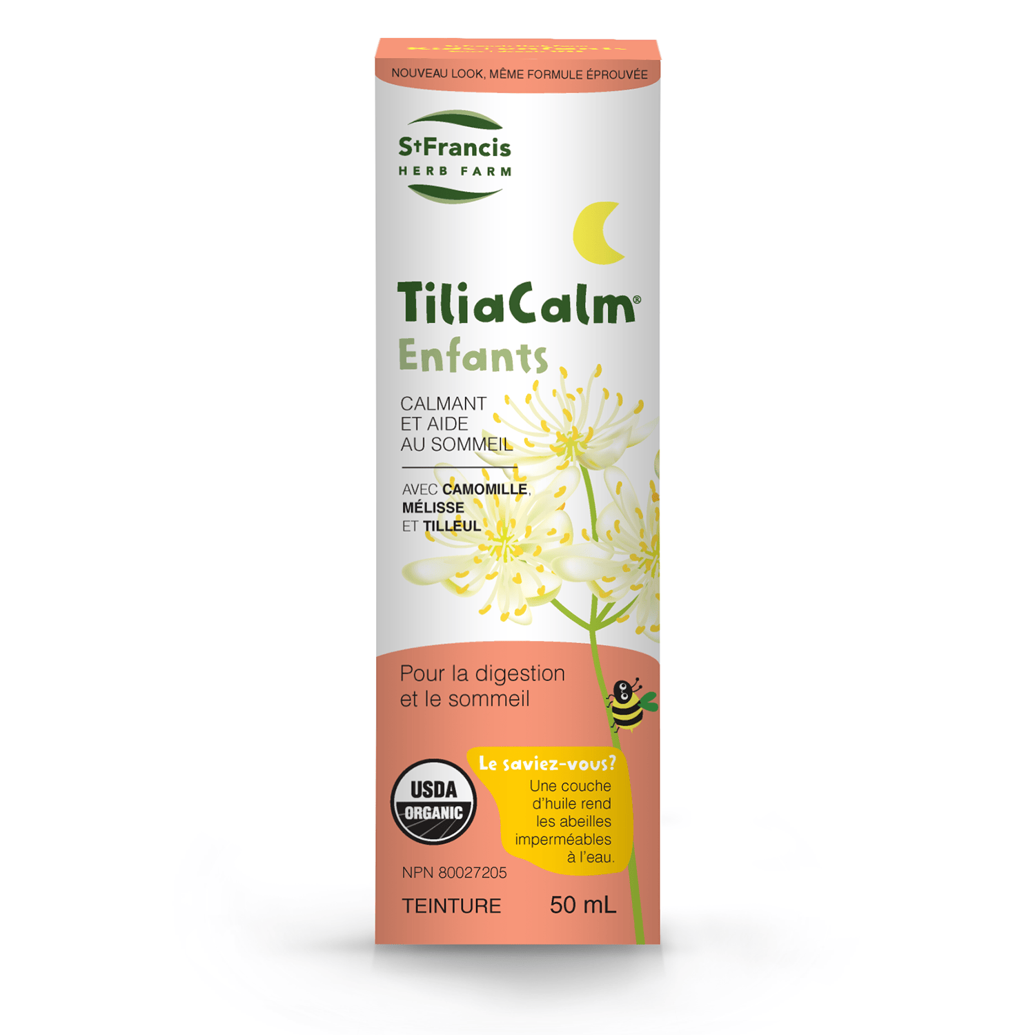 ST-FRANCIS HERB FARM Suppléments Tiliacalm enfant 50ml