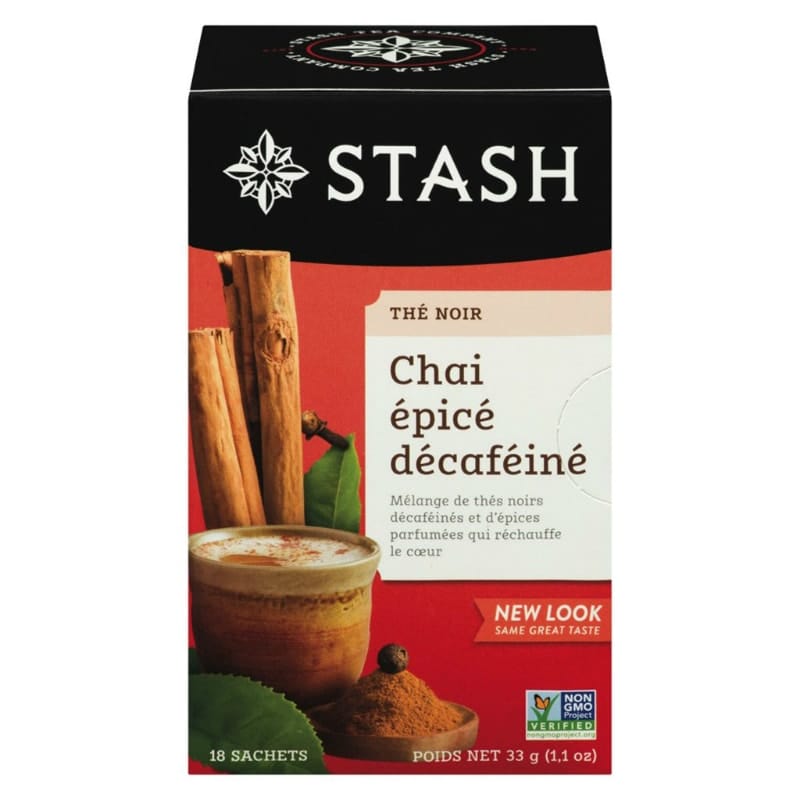 STASH Épicerie Thé Chai épicé décaféiné 18's