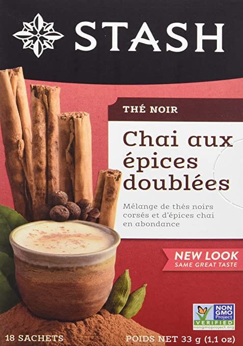 STASH Épicerie Thé Chai épices doubles 18's