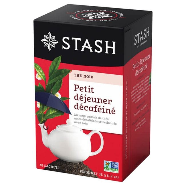 STASH Épicerie Thé noir petit déjeuner décaf 18s