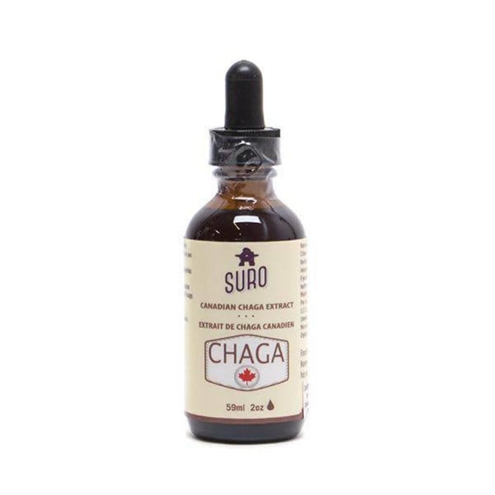 SURO Suppléments Extrait de chaga Canadien (compte goutte) 59ml