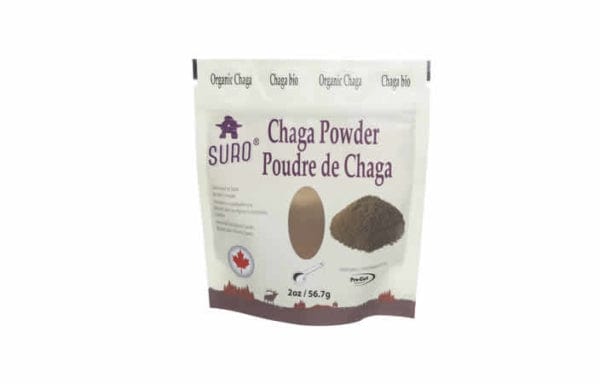 SURO Suppléments Poudre de chaga bio 56,7g