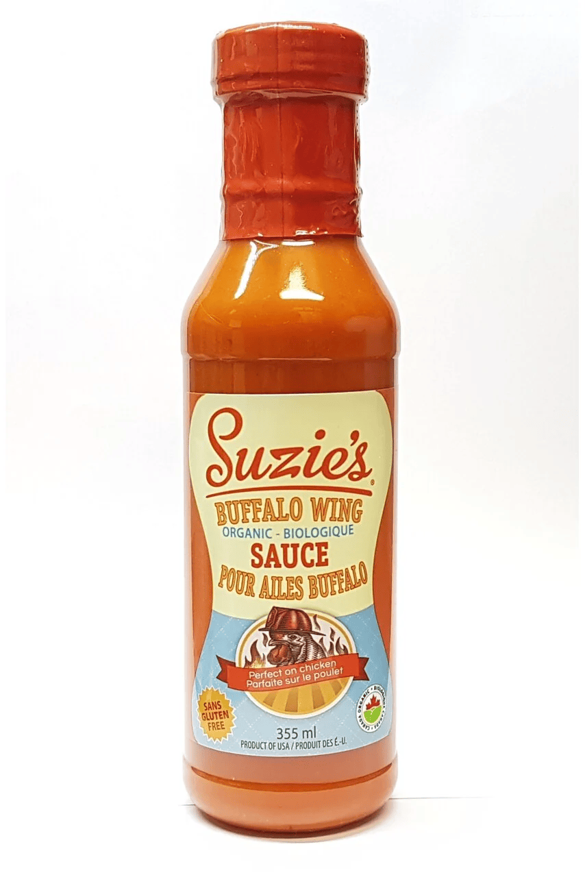 SUZIE'S Épicerie Sauce pour ailes Buffalo bio 355ml