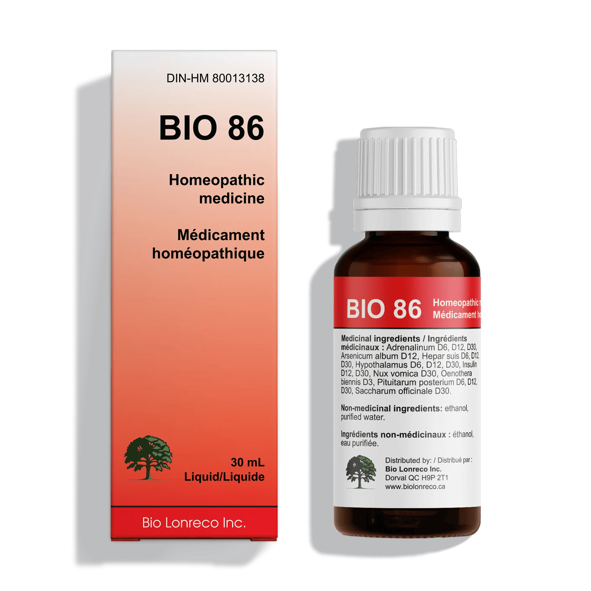 TEGOR Suppléments Bio-86 30ml