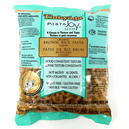 TINKYADA Épicerie Coude de riz bio sans gluten 340g