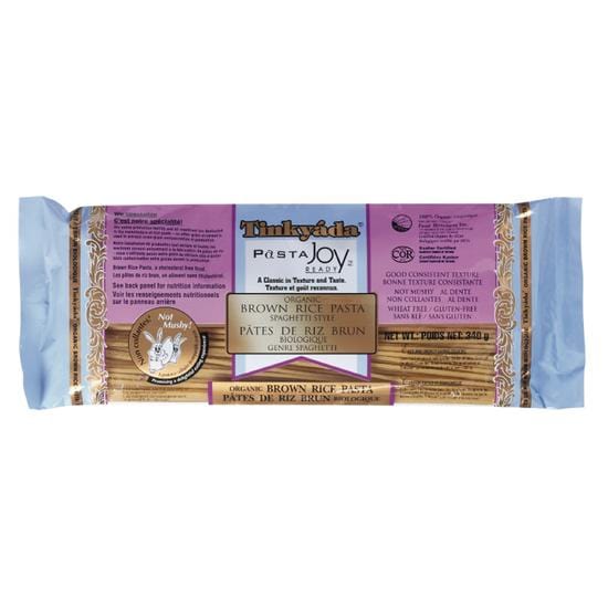 TINKYADA Épicerie Spaghetti de riz bio sans gluten 340g