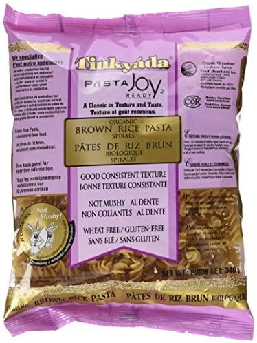 TINKYADA Épicerie Spirales de riz bio sans gluten 340g