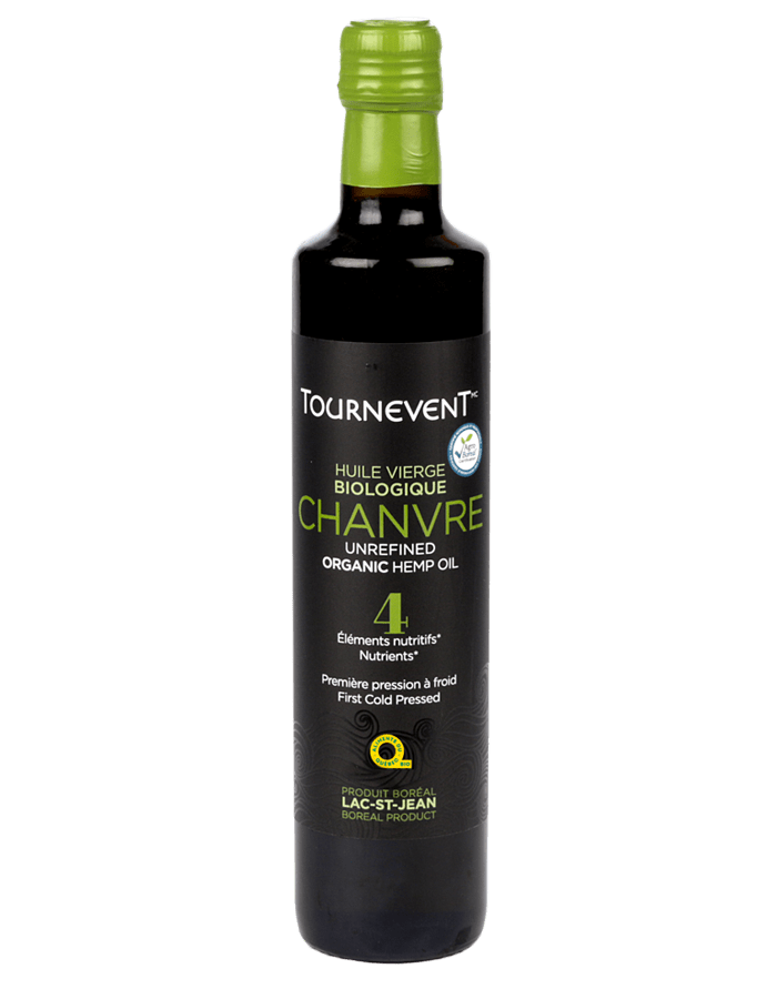 TOURNEVENT Épicerie Huile  de chanvre bio 500ml