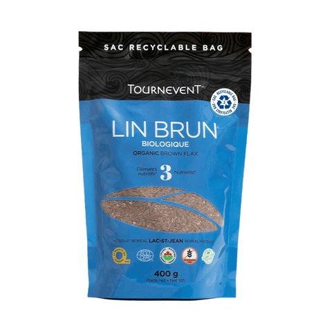 TOURNEVENT Épicerie Lin brun bio 400g