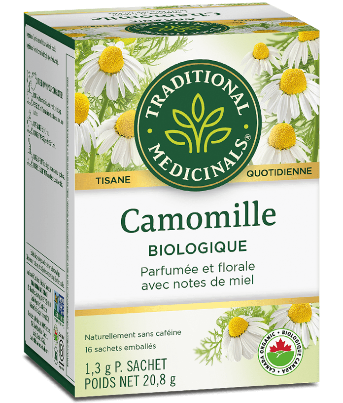 TRADITIONAL MEDICINALS Épicerie Tisane camomille bio 16s