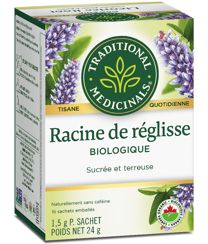 TRADITIONAL MEDICINALS Épicerie Tisane racine de réglisse bio 16's
