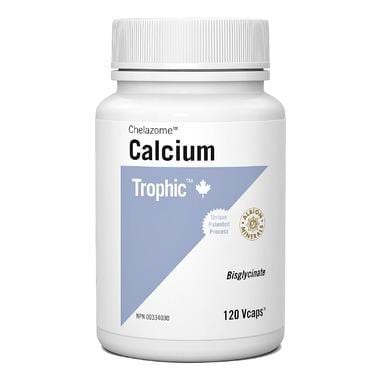 TROPHIC Suppléments Calcium (chelate) 120vcaps