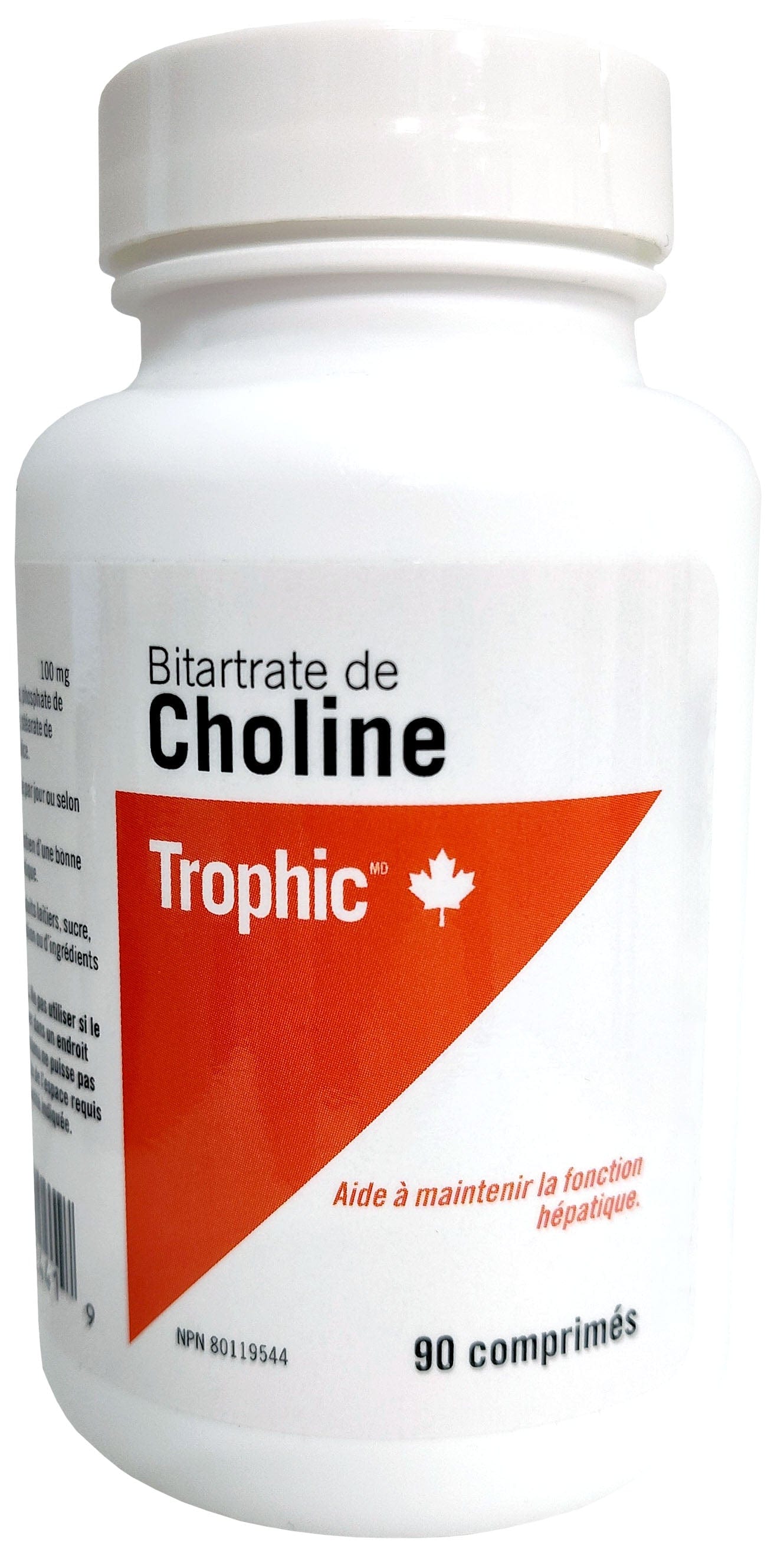 TROPHIC Suppléments Choline 90comp