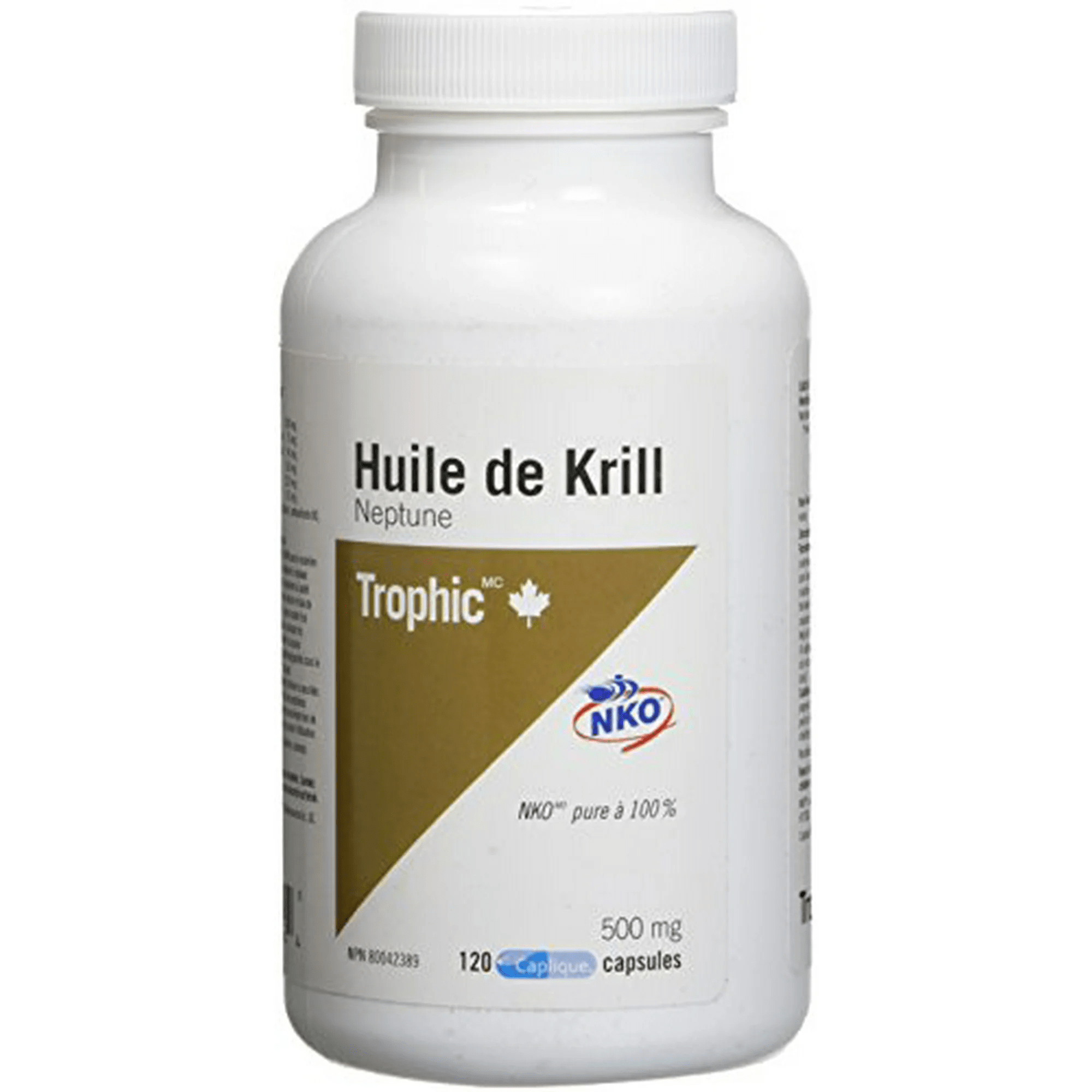 TROPHIC Suppléments Huile de krill Neptune 120caps