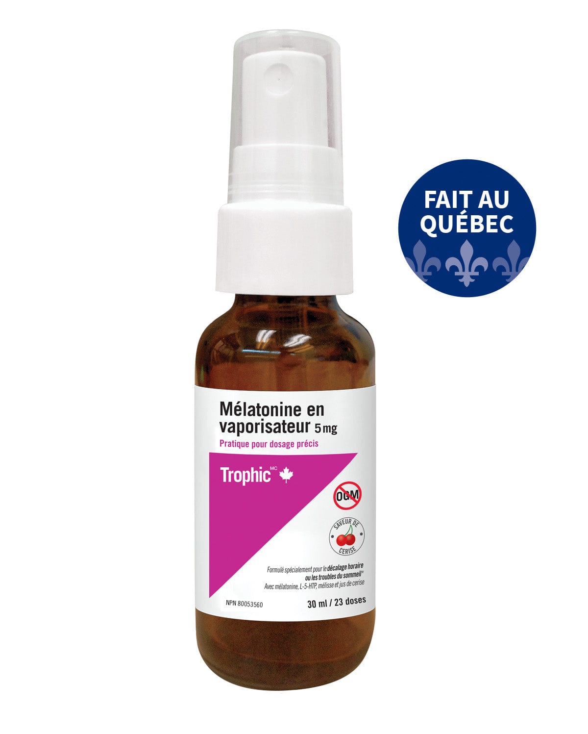 TROPHIC Suppléments Mélatonine (vapo) 30ml