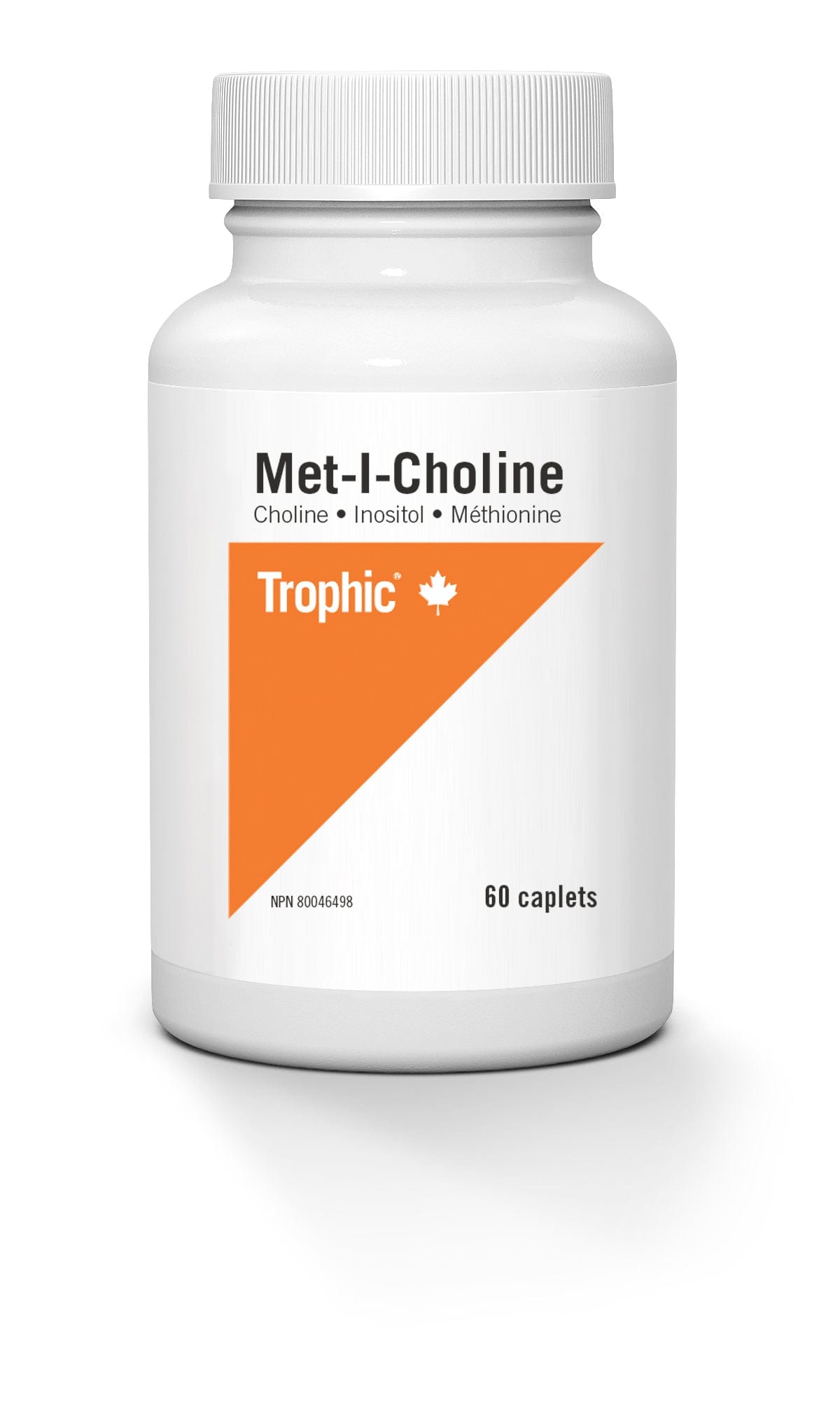 TROPHIC Suppléments Met-I-Choline(Ancien Tri-Lipotropic) 60caps