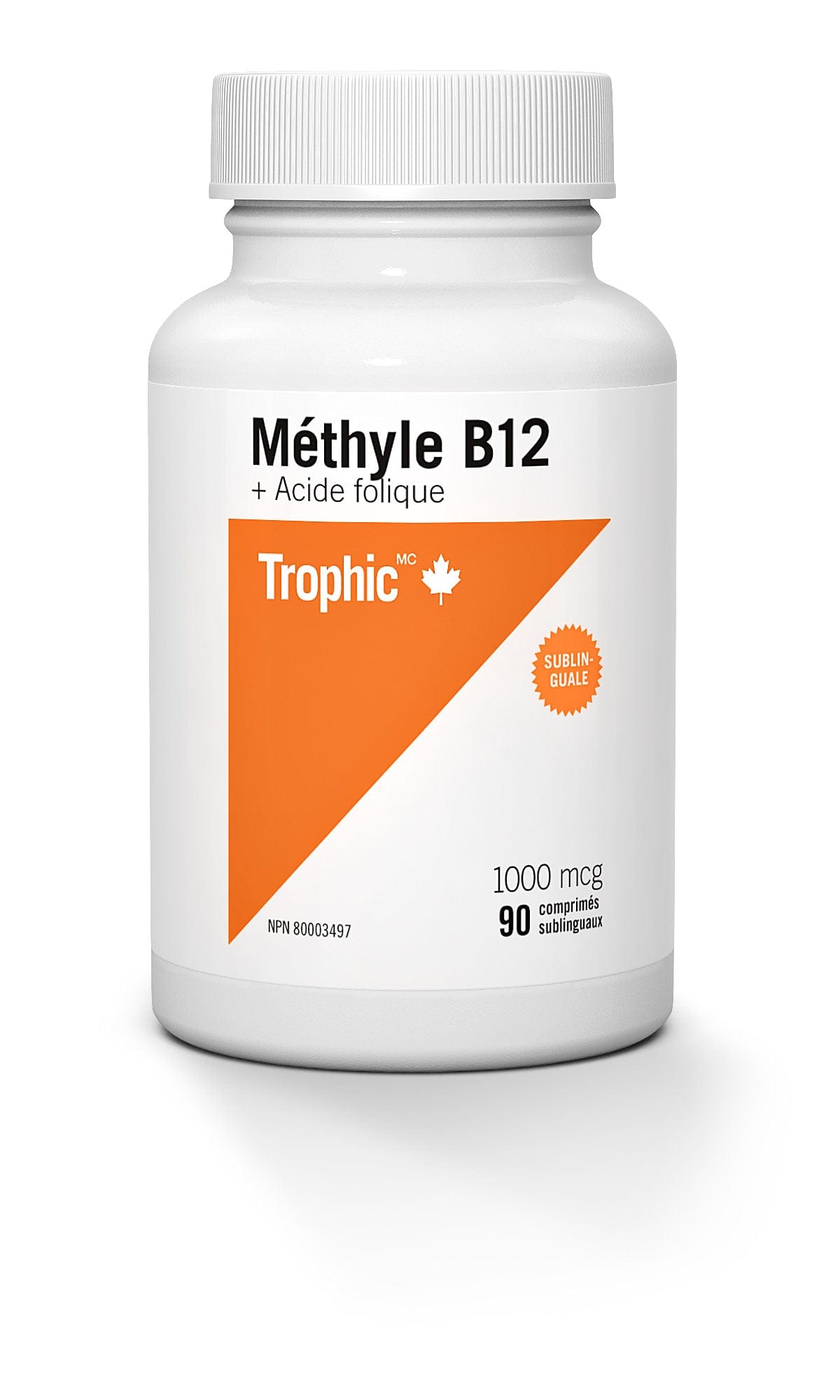 TROPHIC Suppléments Methyle B12 1000mcg 90comp