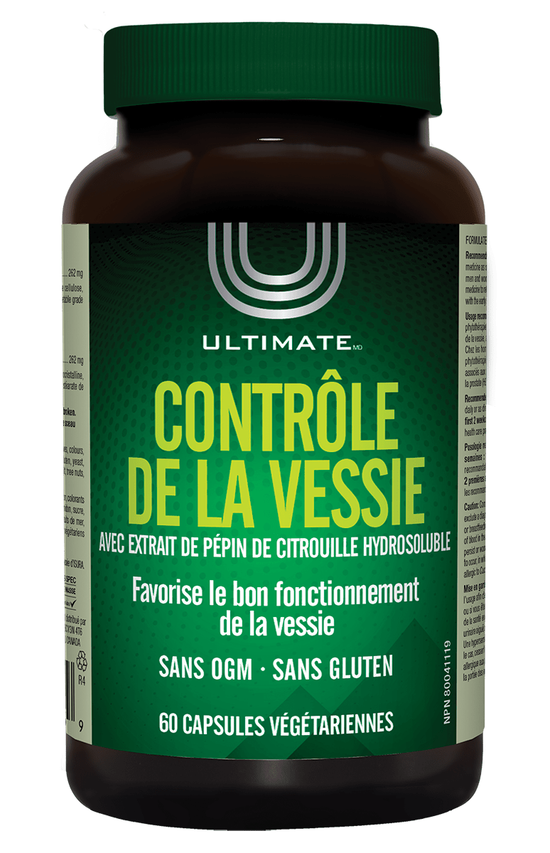 ULTIMATE Suppléments Bladder control 60vcaps