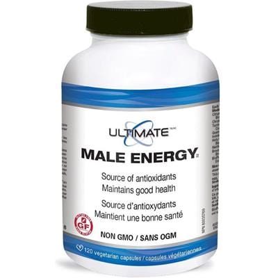 ULTIMATE Suppléments Male energy 120caps