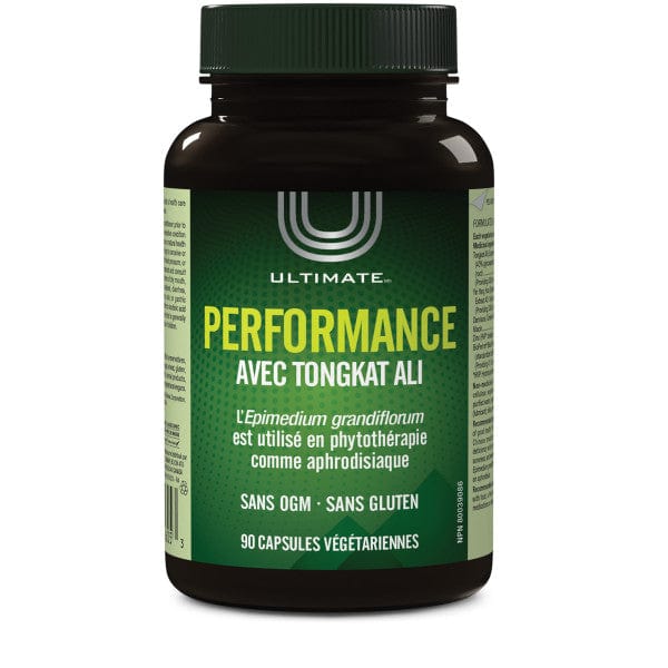 ULTIMATE Suppléments Performance avec tongkat ali 90caps