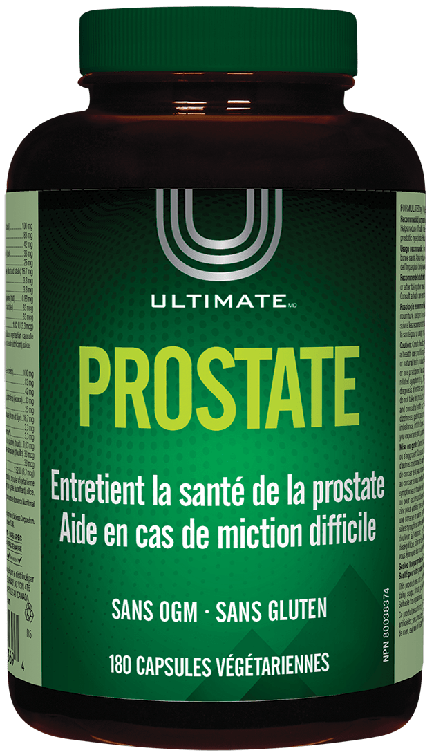 ULTIMATE Suppléments Prostate 180caps