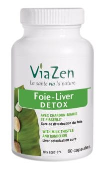 VIAZEN Suppléments Foie-liver detox 60caps